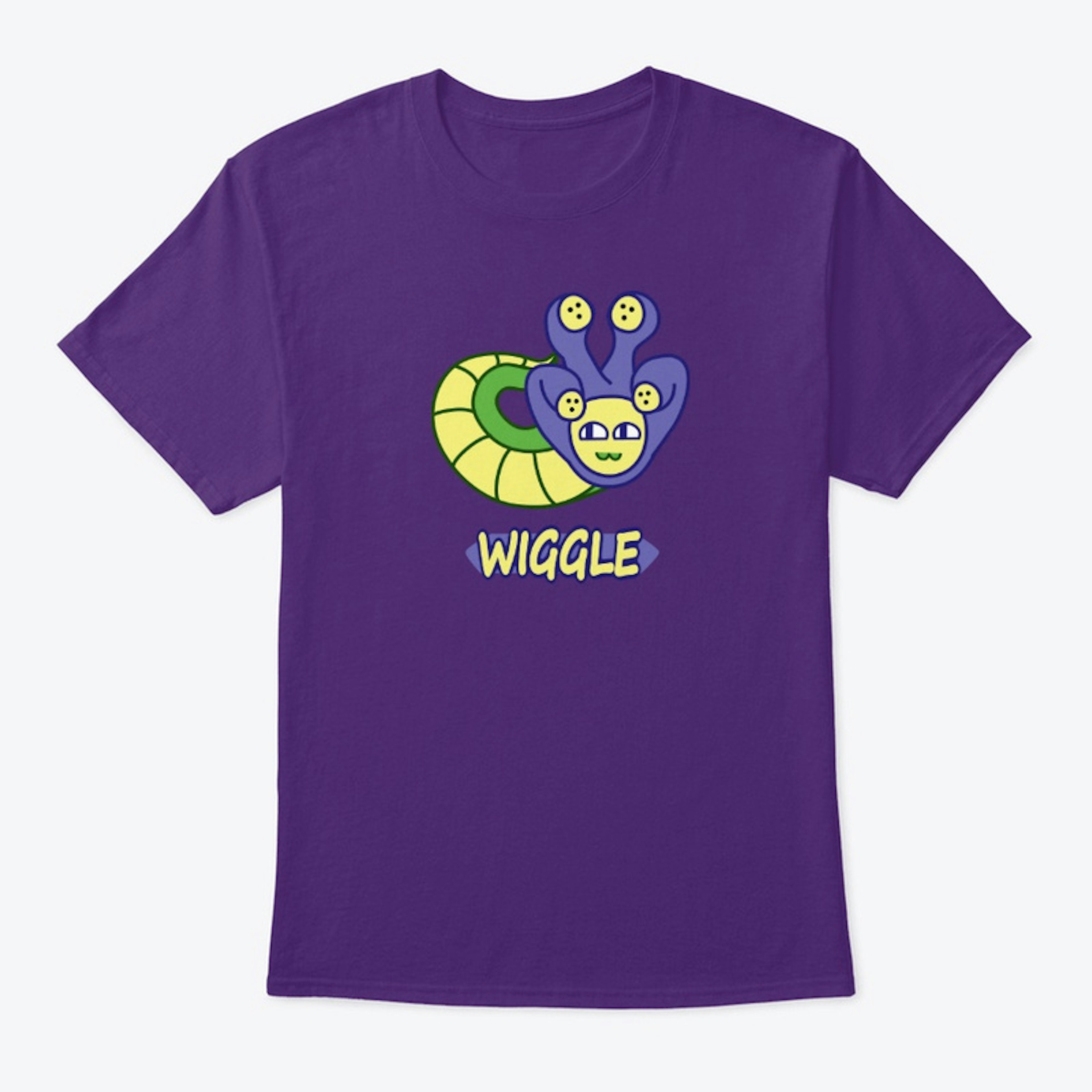 Wiggle shirt + Logo on back