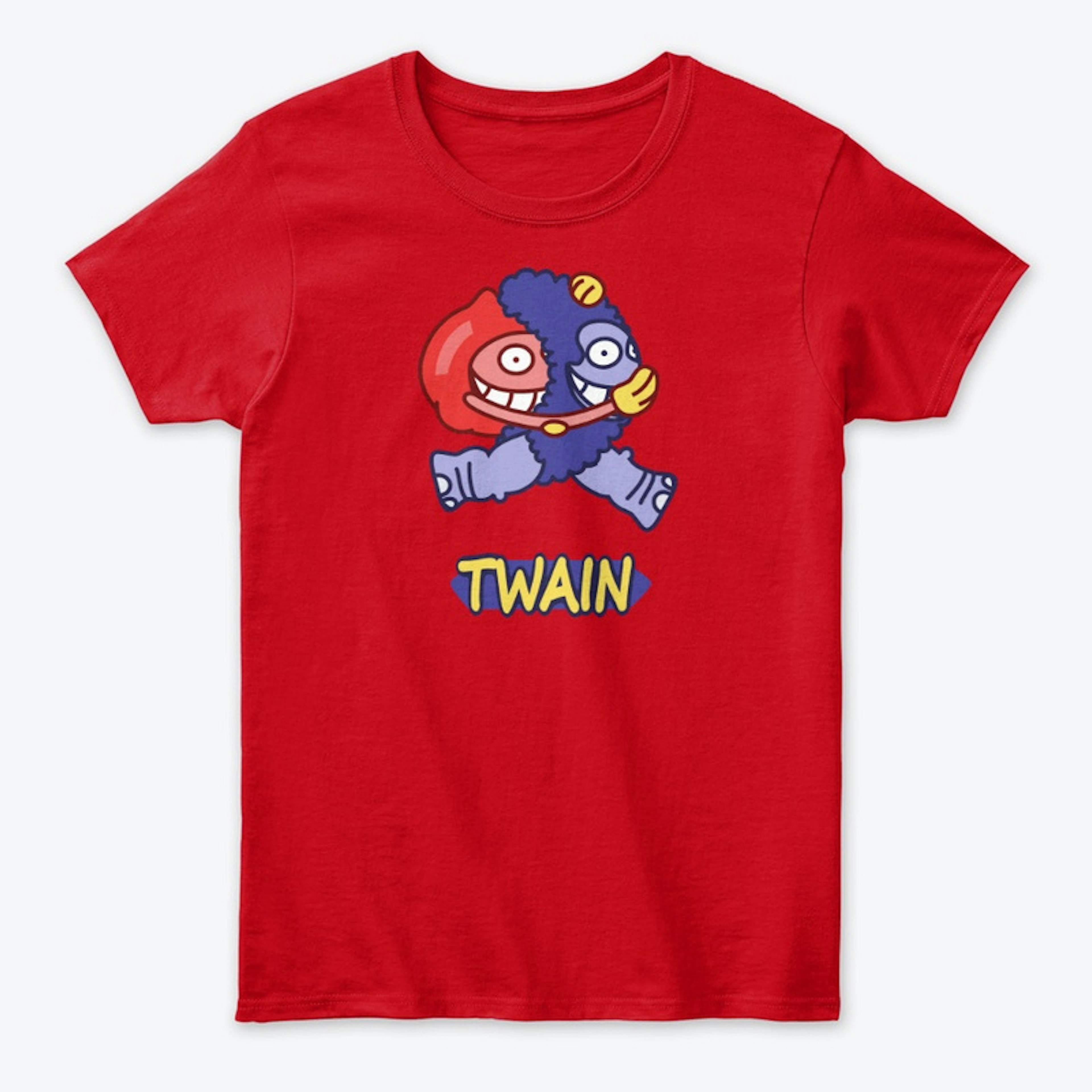 Twain shirt + Logo on back