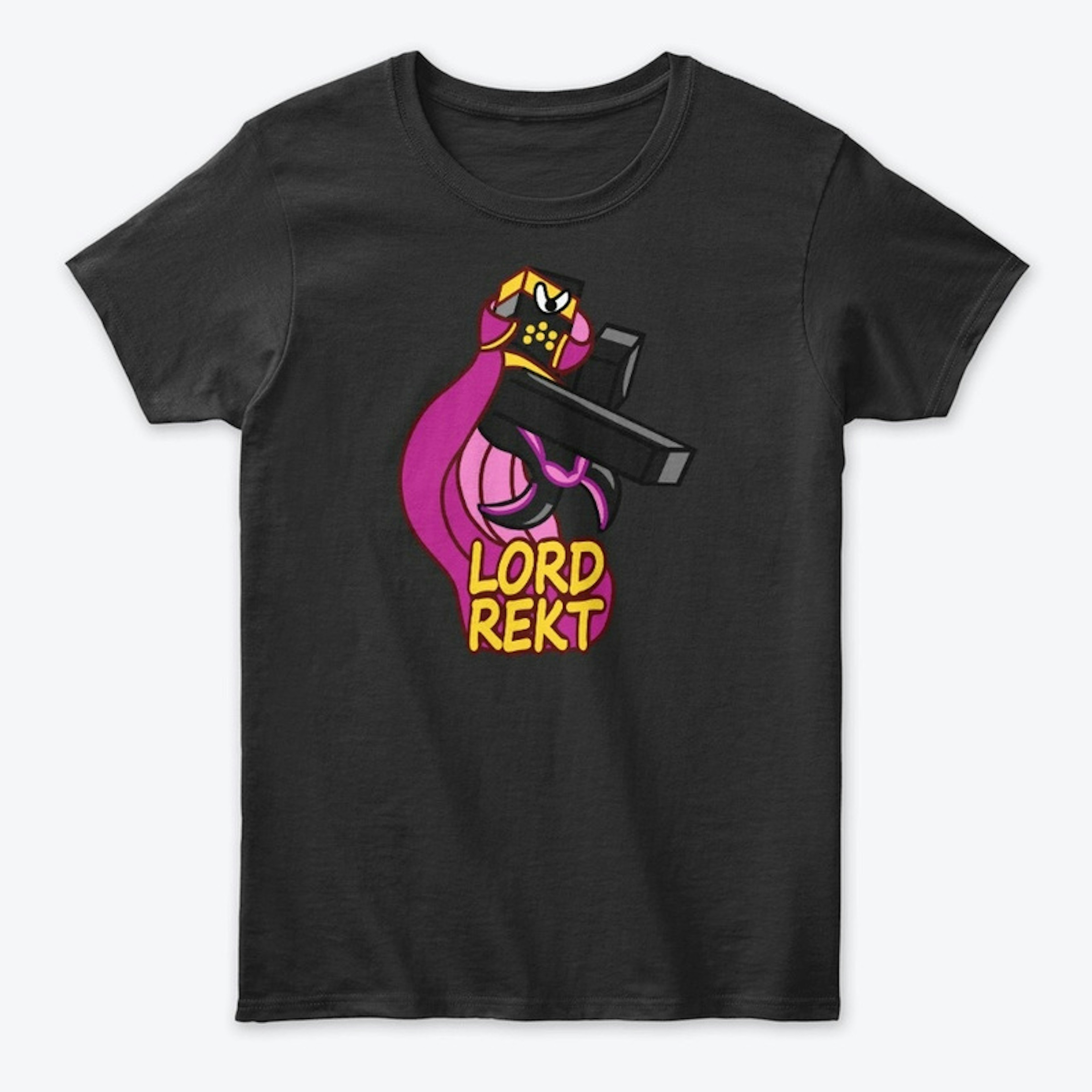 Lord Rekt Shirt + Logo on back