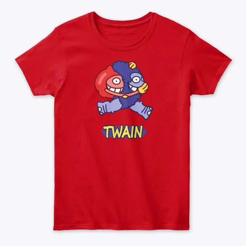 Twain shirt + Logo on back