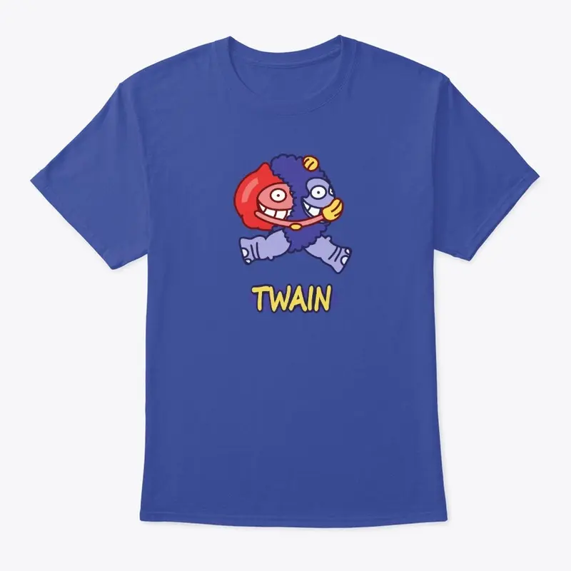 Twain shirt + Logo on back