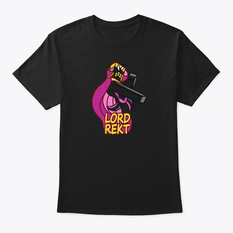 Lord Rekt Shirt + Logo on back