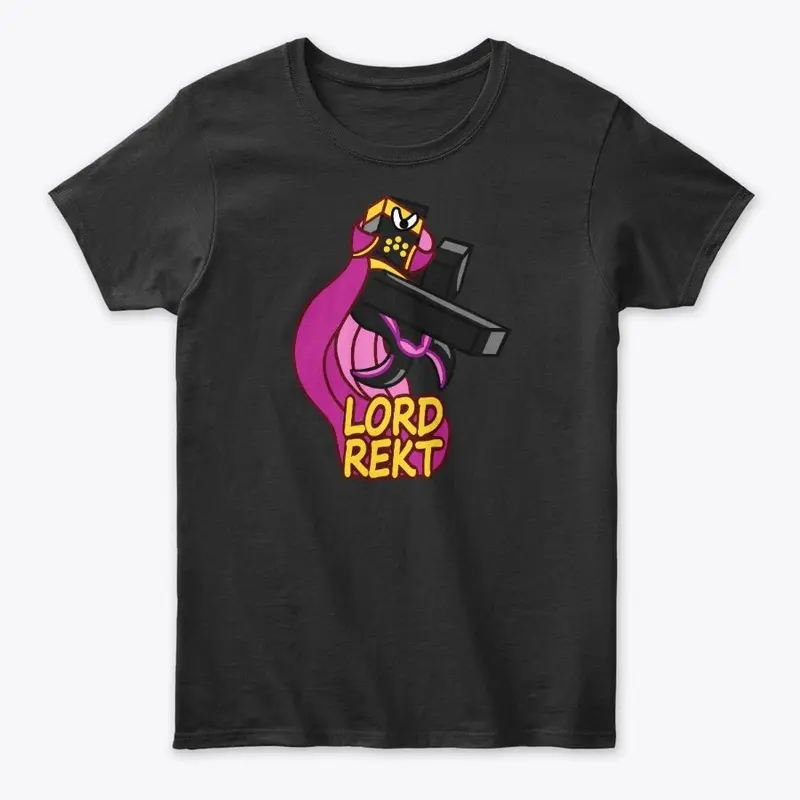 Lord Rekt Shirt + Logo on back